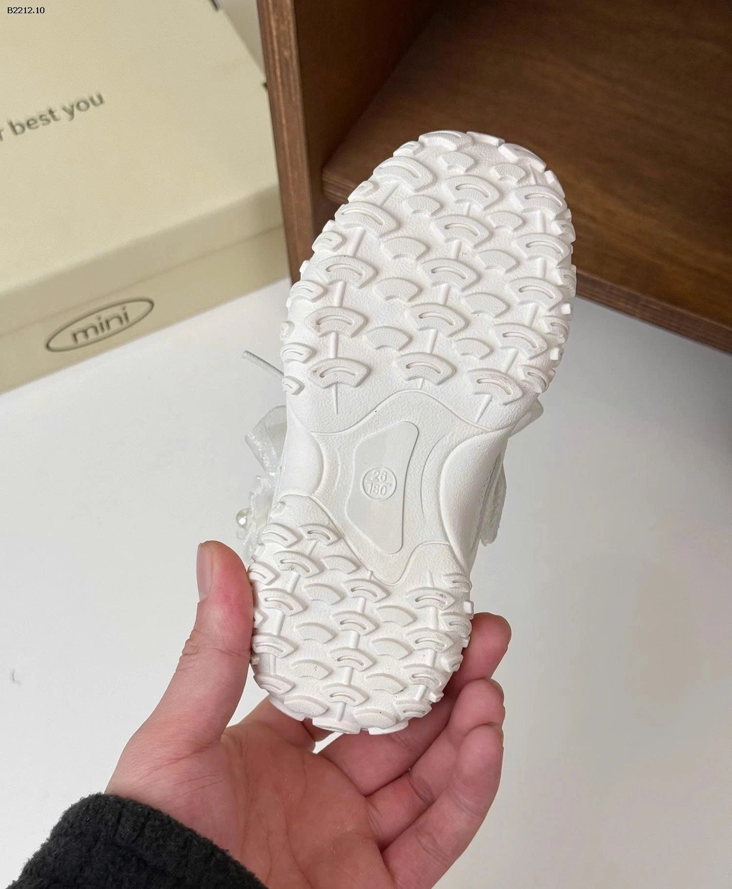 GIÀY BÚP BÊ CHUN ĐÍNH NƠ CHO BÉ - sỉ 180k