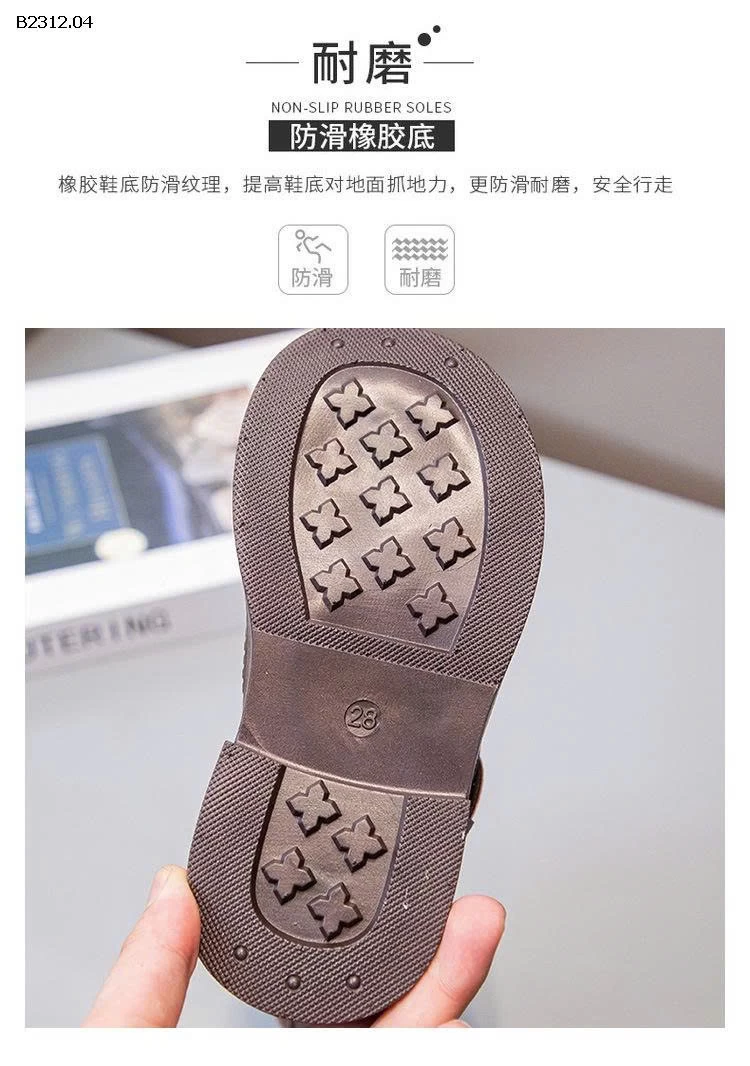 BOOT CHIẾN BINH Bé GÁI LÓT LÔNG-Giá sỉ 215k