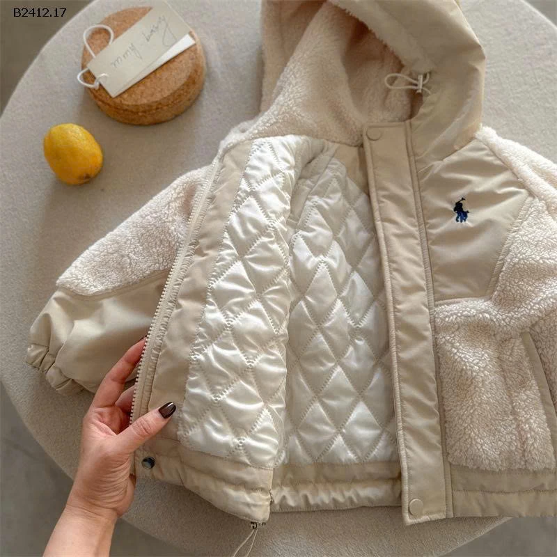  ÁO KHOÁC CHẦN BÔNG LEMON CHO BÉ -Giá sỉ 235k