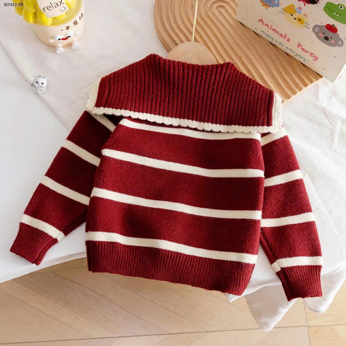 Cardigan bé gái phong cách Hàn-Giá sỉ 165k