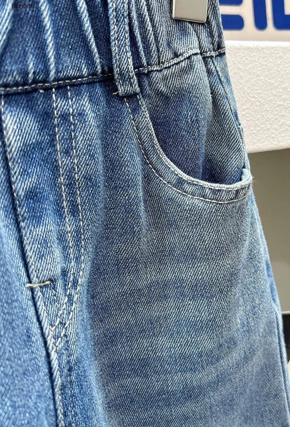 QUẦN JEAN THÊU NƠ BÉ GÁI KACADY  - sỉ 154k