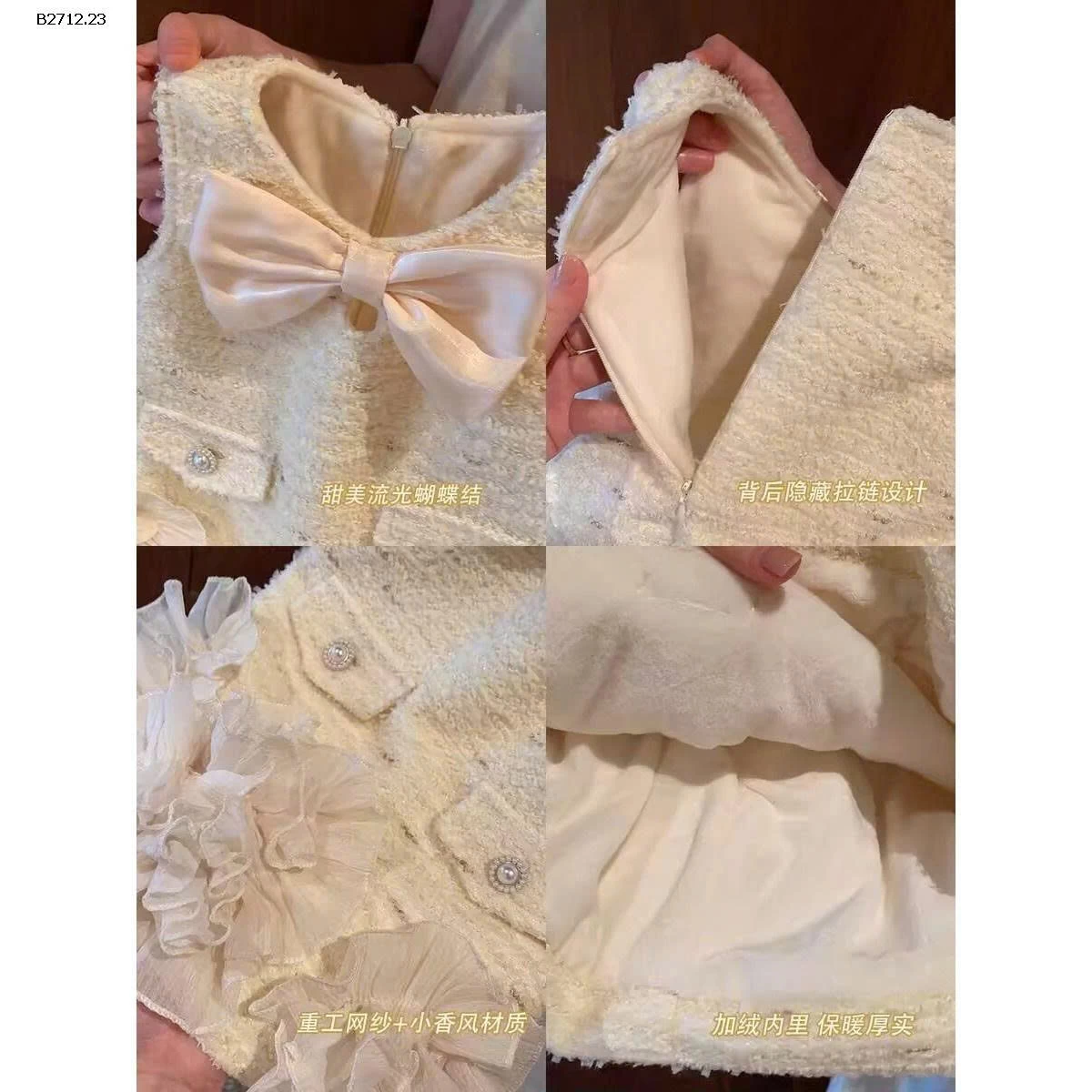 VÁY CÔNG CHÚA QCCC BG DIỆN TẾT - sỉ 225k