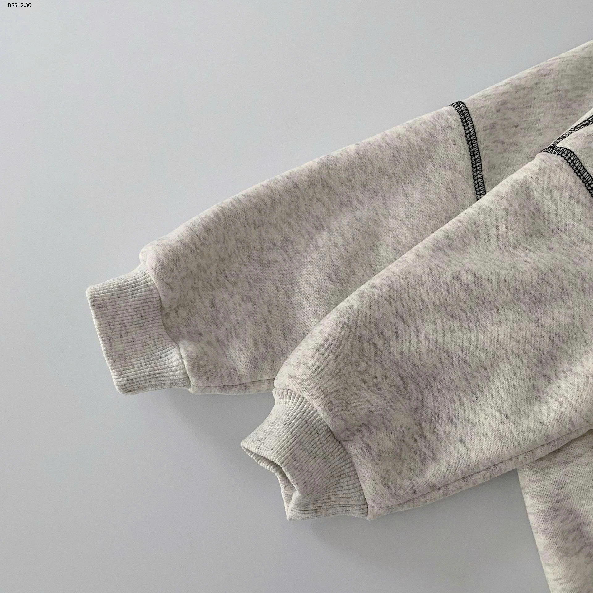 Áo nỉ lót lông cừu cho trẻ em MaibaoCHO BÉ-Giá sỉ 180k