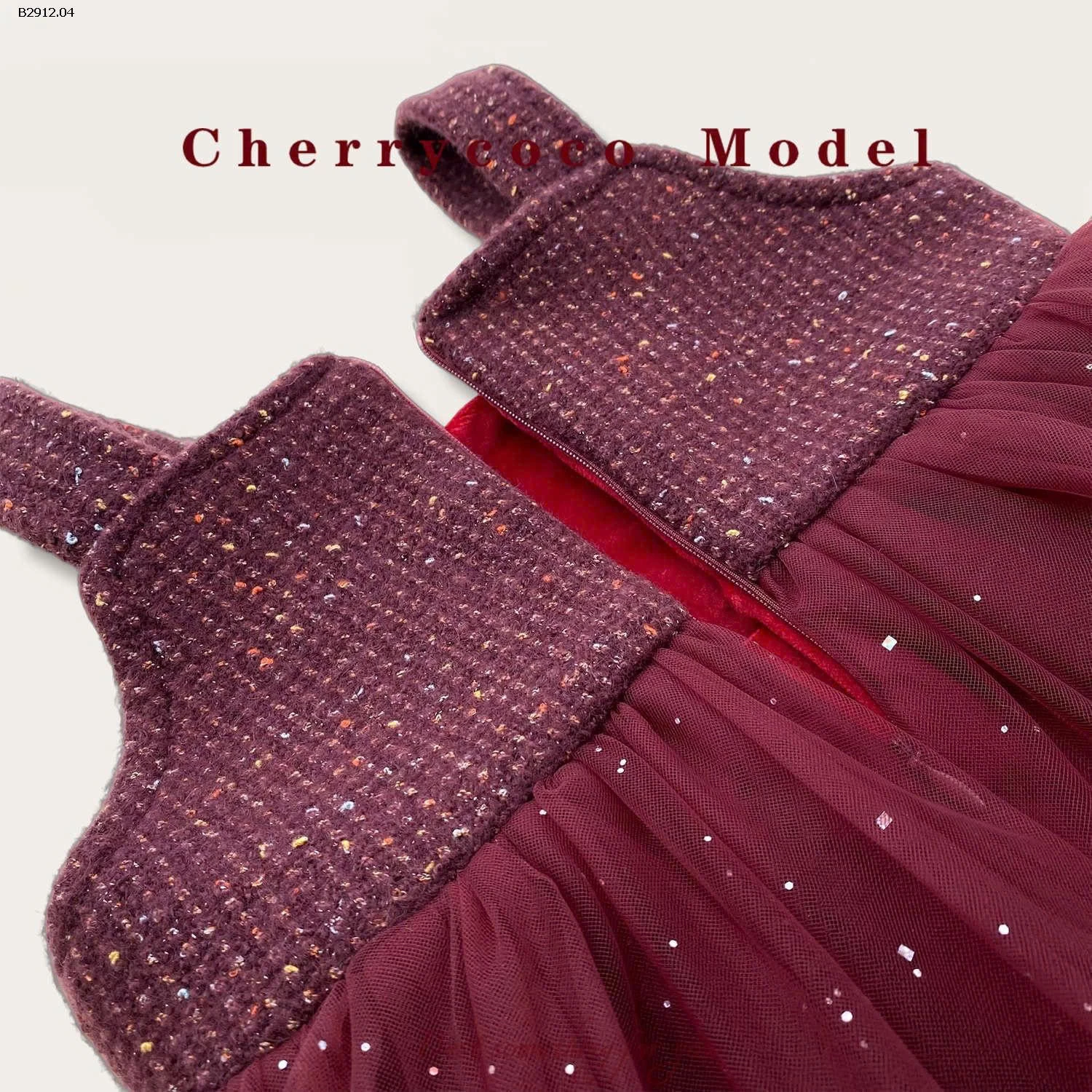 VÁY CÔNG CHÚA KÈM ÁO + MŨ CHERRYCOCO-Giá sỉ  set 2 chi tiết : 270k  set 3 chi tiết: 345k