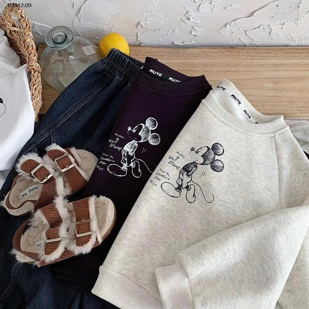 Áo nỉ giữ ấm mùa đông Muye-Giá sỉ  144k