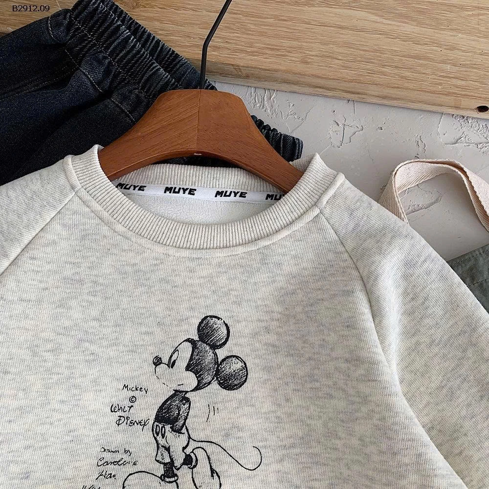 Áo nỉ giữ ấm mùa đông Muye-Giá sỉ  144k