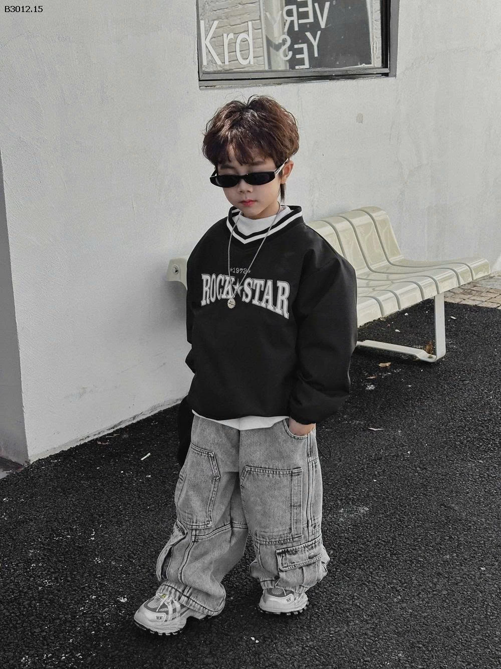 ÁO CHỮ CỔ V BT- Giá sỉ 90-150: 220k 160: 240k