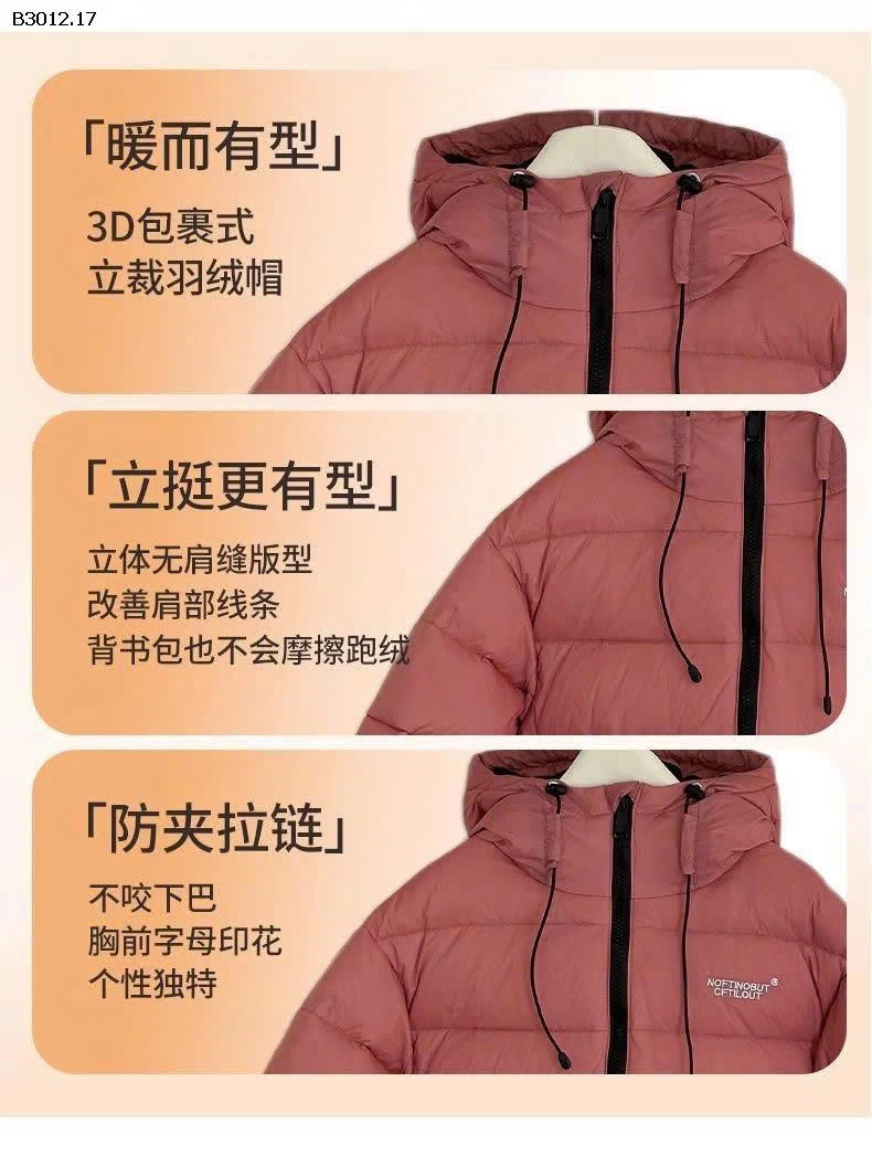 ÁO PHAO LÔNG VŨ KID JMBEAR  - sỉ 280k