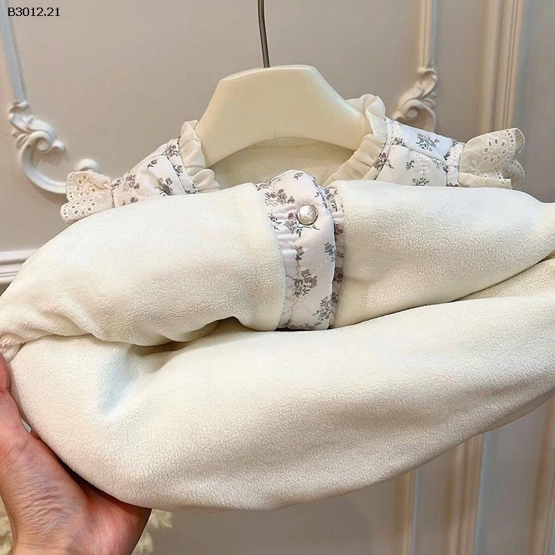 ÁO GILE PHAO LÓT NỈ CHO BÉ GÁI - sỉ 133k