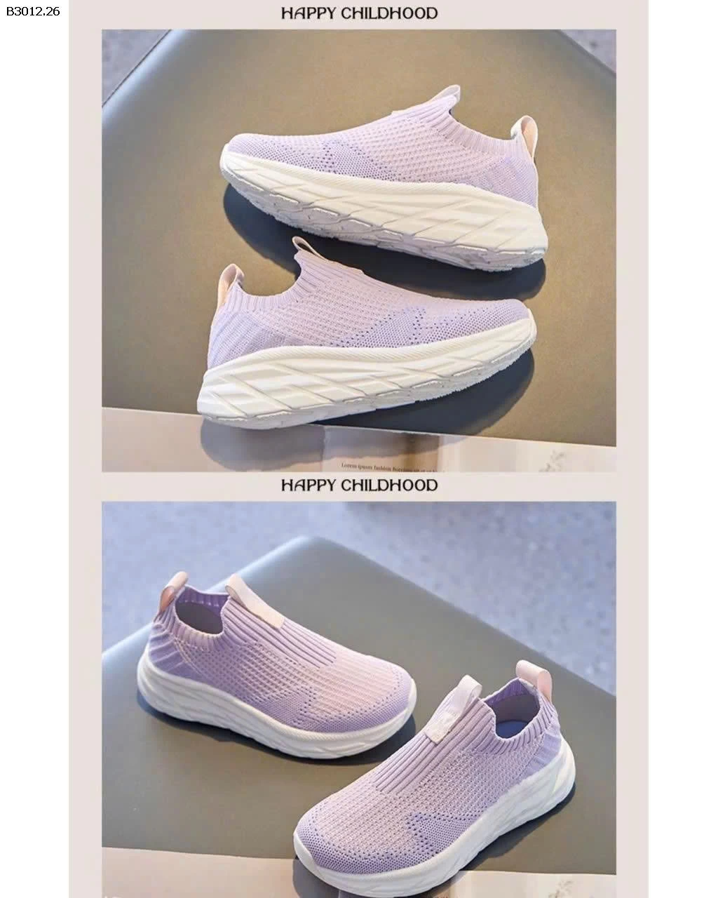 GIÀY THỂ THAO LƯỚI LEN CHUN MIFFY – MẪU MỚI 2025  - sỉ 165k