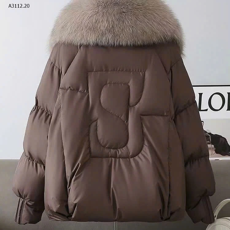 ÁO KHOÁC PHAO PHỐI LÔNG CỔ - sỉ 270k