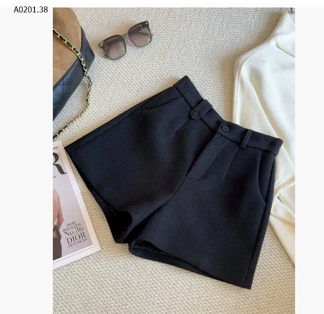 QUẦN SHORT DẠ CẠP CHUN - sỉ 186k