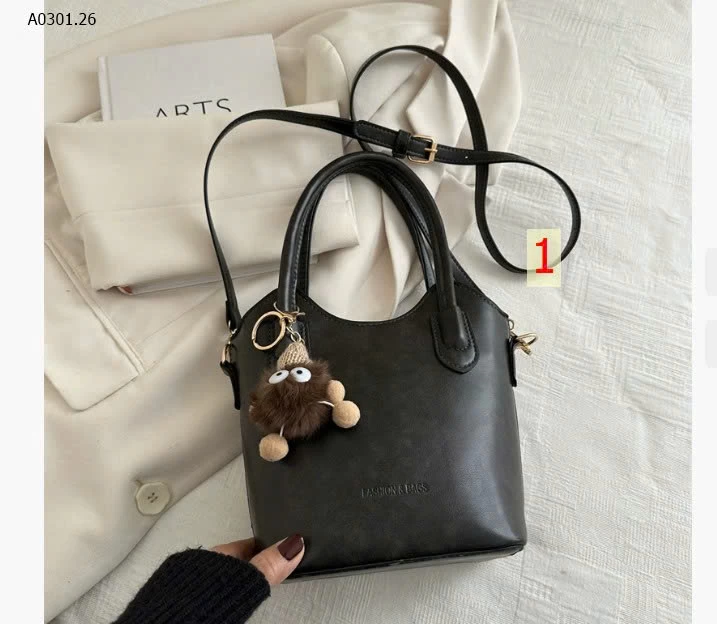 TÚI KÈM CHARM BÔNG XINH XẮN - sỉ 115k