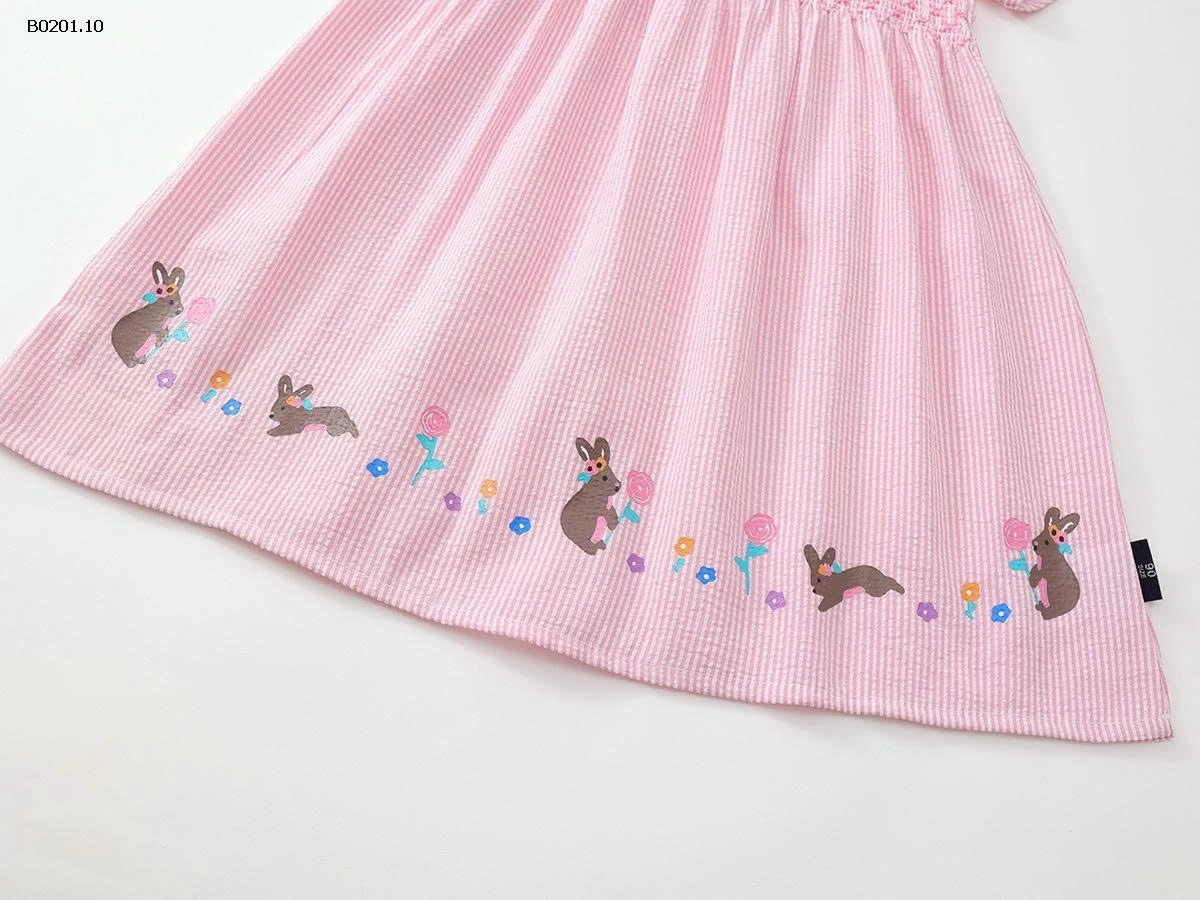 VÁY THỎ HỒNG PREMIUM đẹp mệ ly-Giá sỉ 140k