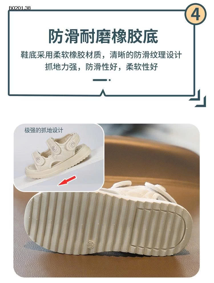 SANDAL BG - sỉ sz 24-31: 146k sz 32 -37: 156k