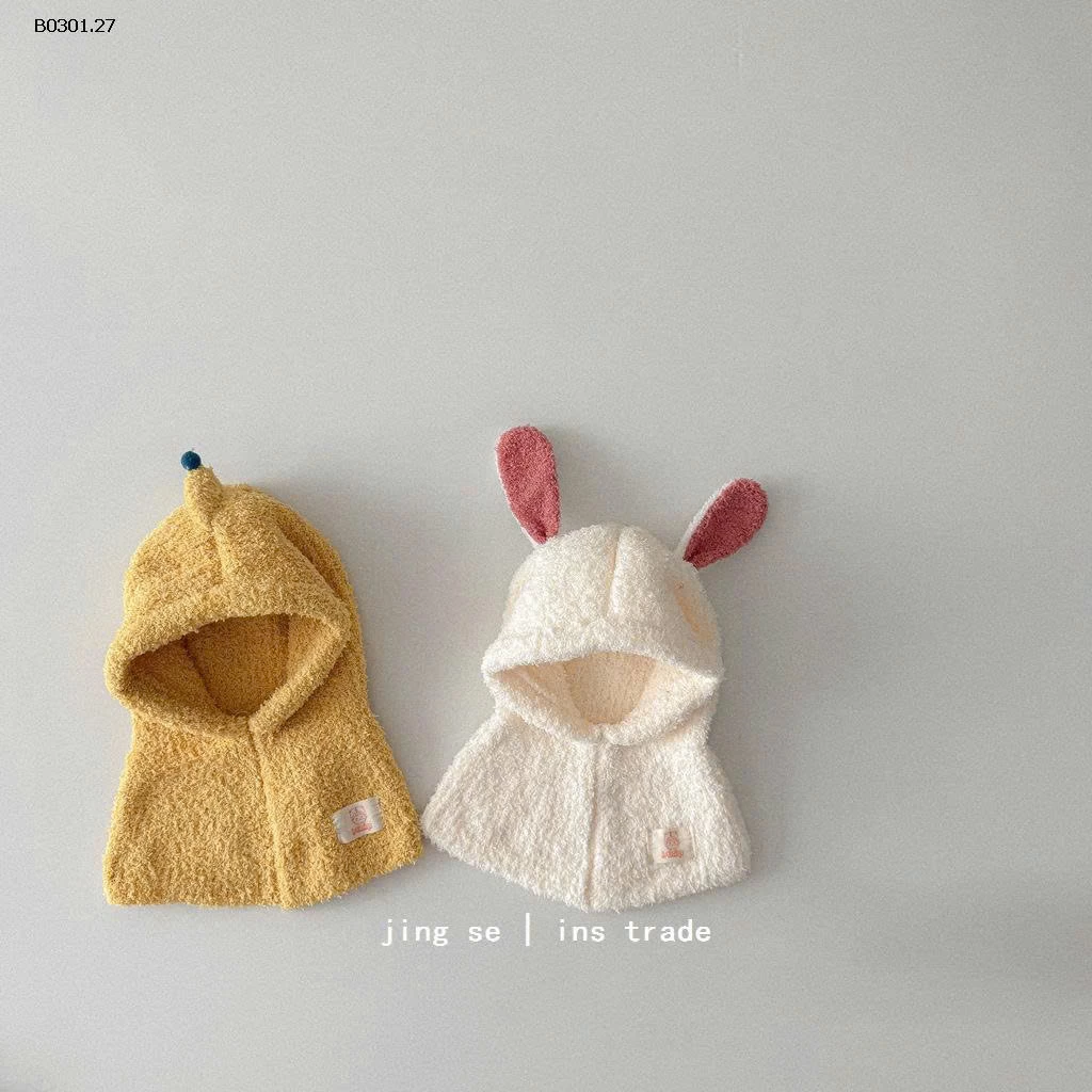 MŨ LEN CUTE CHO BÉ - sỉ 105k
