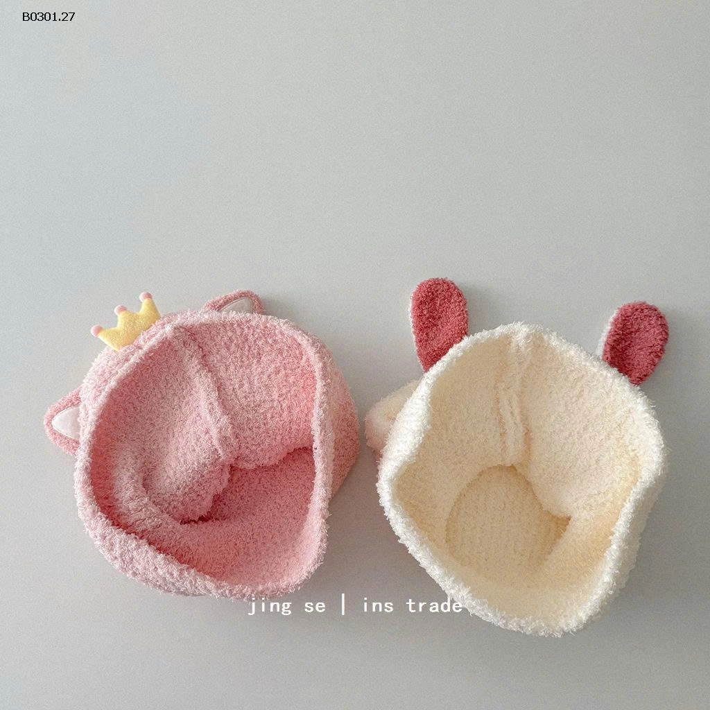 MŨ LEN CUTE CHO BÉ - sỉ 105k