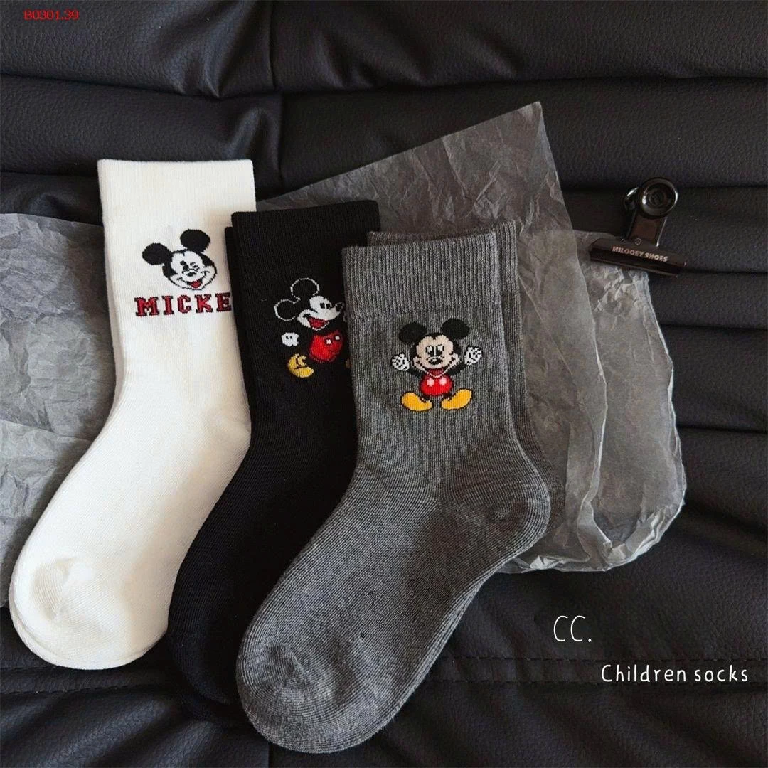 SET 6Đ TẤT MICKEY  - sỉ 70k/set 6 đôi mix