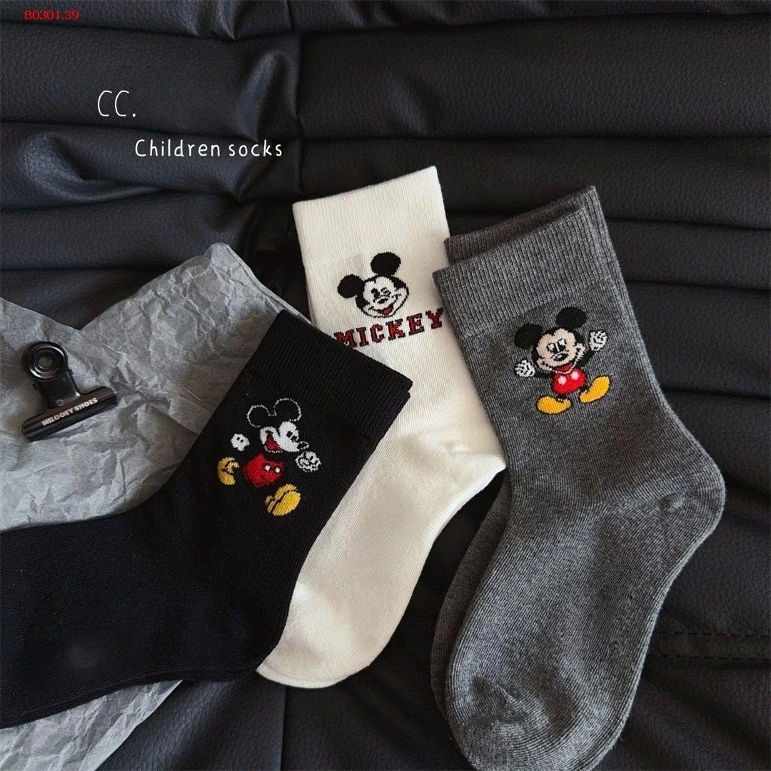 SET 6Đ TẤT MICKEY  - sỉ 70k/set 6 đôi mix