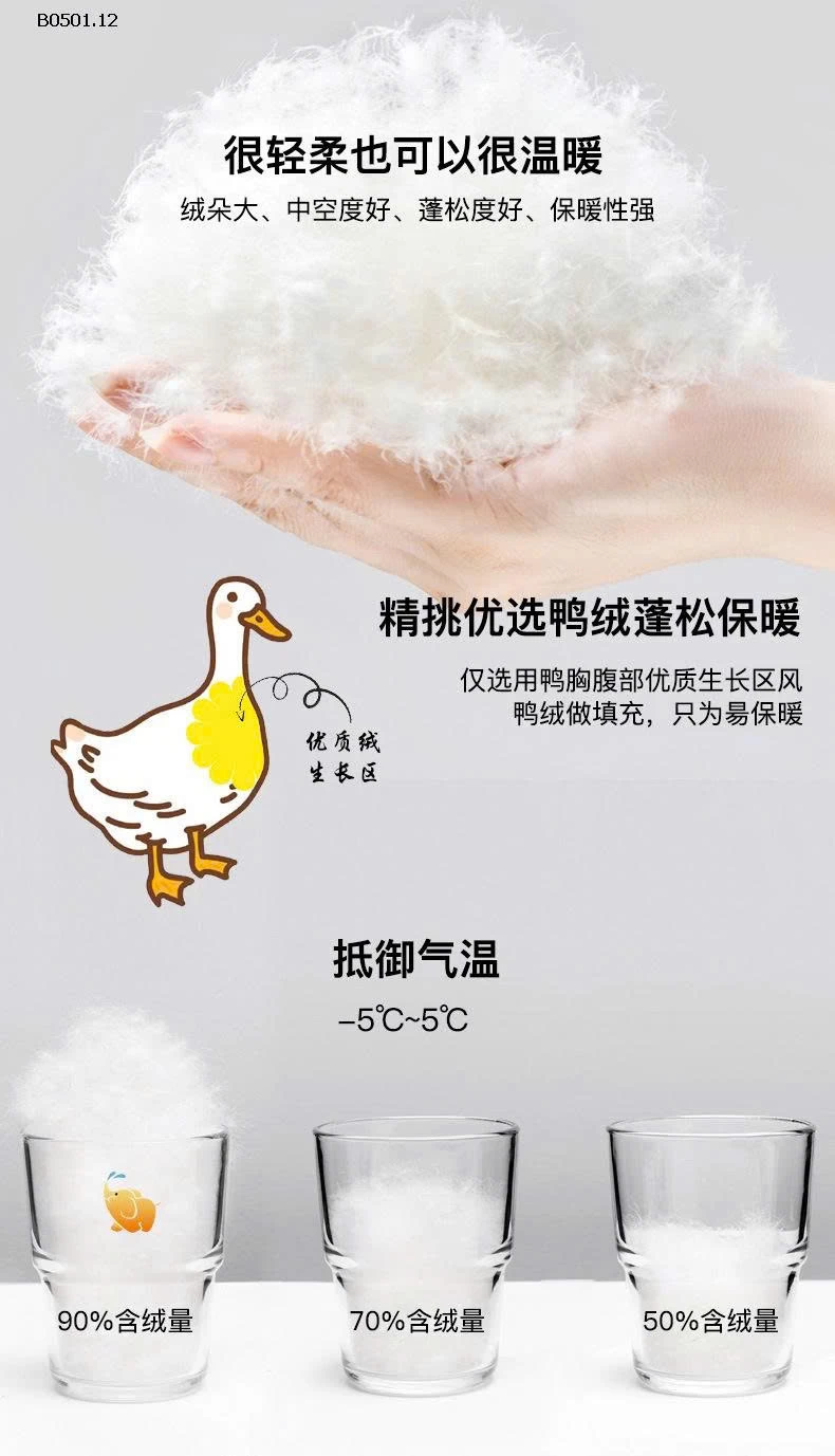 Áo phao PP Elephant cổ đứng, dày dặn, giữ ấm-Giá sỉ 215k