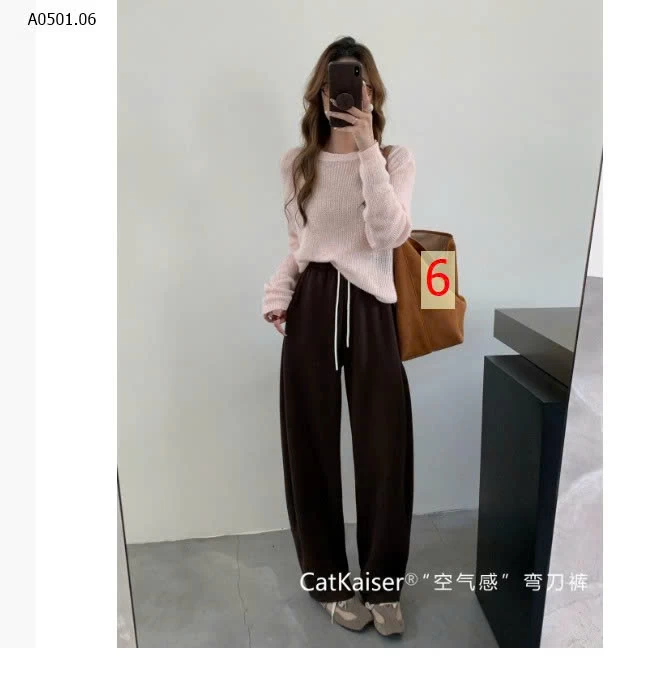 QUẦN NỈ SUÔNG NỮ HÃNG CATKAISER  - sỉ 208k
