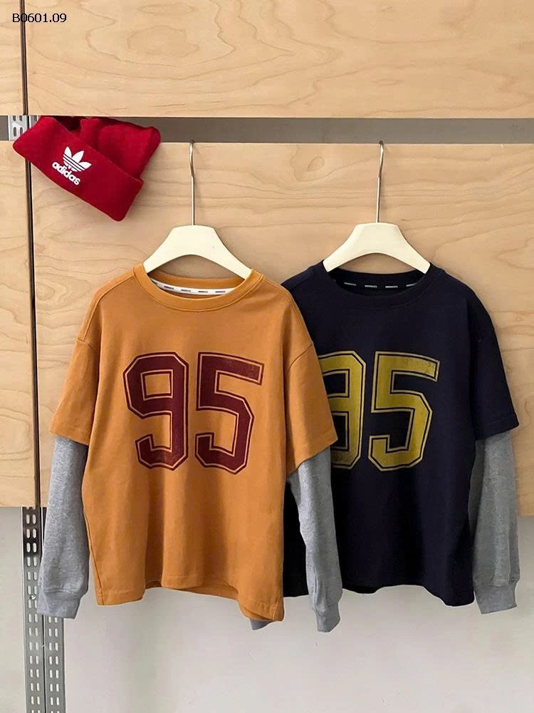 ÁO THUN DÀI TAY  AMBB CHO BT-Giá sỉ  sz 90-150 : 175k sz 160 : 188k sz 170 : 203