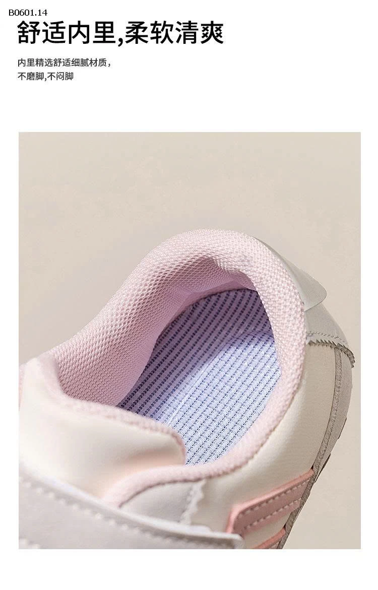 GIÀY THỂ THAO QUAI DÁN BÉ GÁI YÊU -Giá sỉ 159k