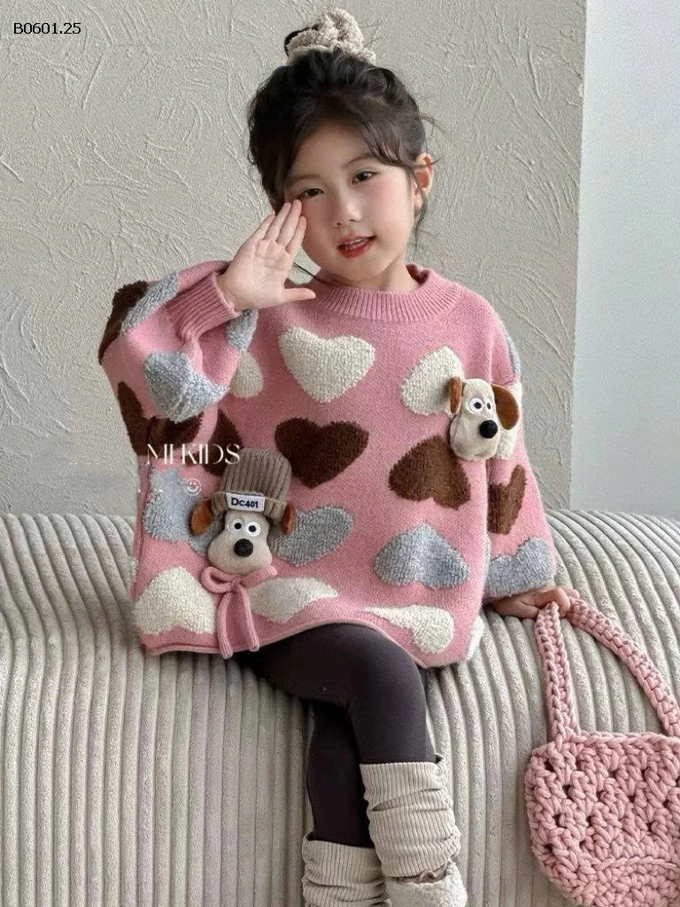 ÁO LEN TRÁI TYM CÚN BG-sỉ 215k