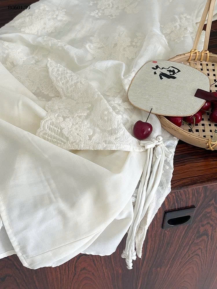 Váy sườn xám Hanfu Tiên Nữ  nhà Elmo Baby Kids  AMBB CHO BG -Giá sỉ size 90-150 : 257k sz 160 : 277k sz 170 : 298k