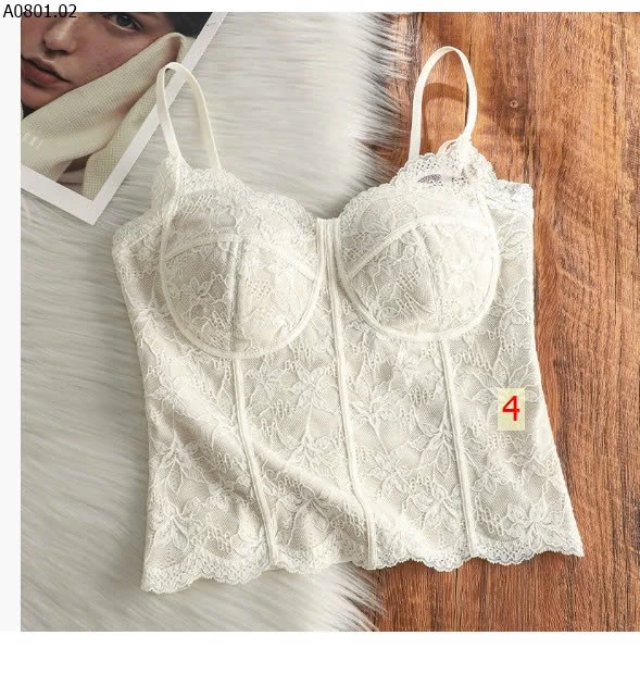 áo 2 dây ren có đệm ngực loại đẹp - sỉ 88k