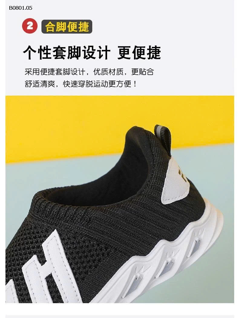 GIÀY LƯỜI THOÁNG KHÍ CHO BÉ TRAI -Giá sỉ  sz 26-31: 135k sz 32-37: 142k