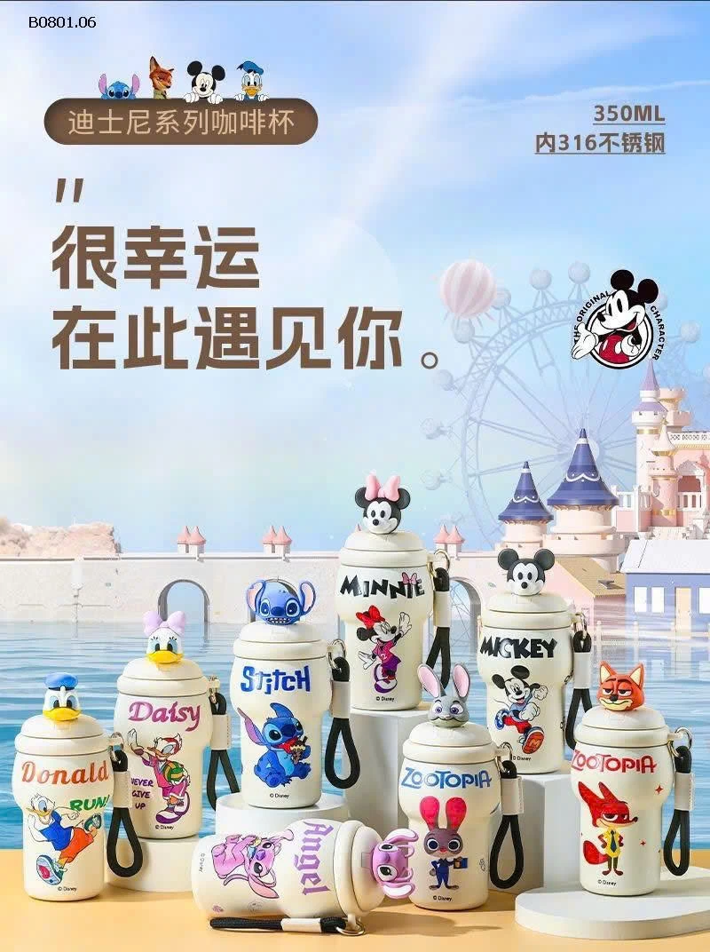 BÌNH GIỮ NHIỆT DISNEY-Giá sỉ 182k