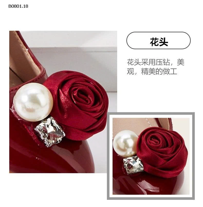 GIÀY CAO GÓT HỞ GÓT BG-Giá sỉ 278k