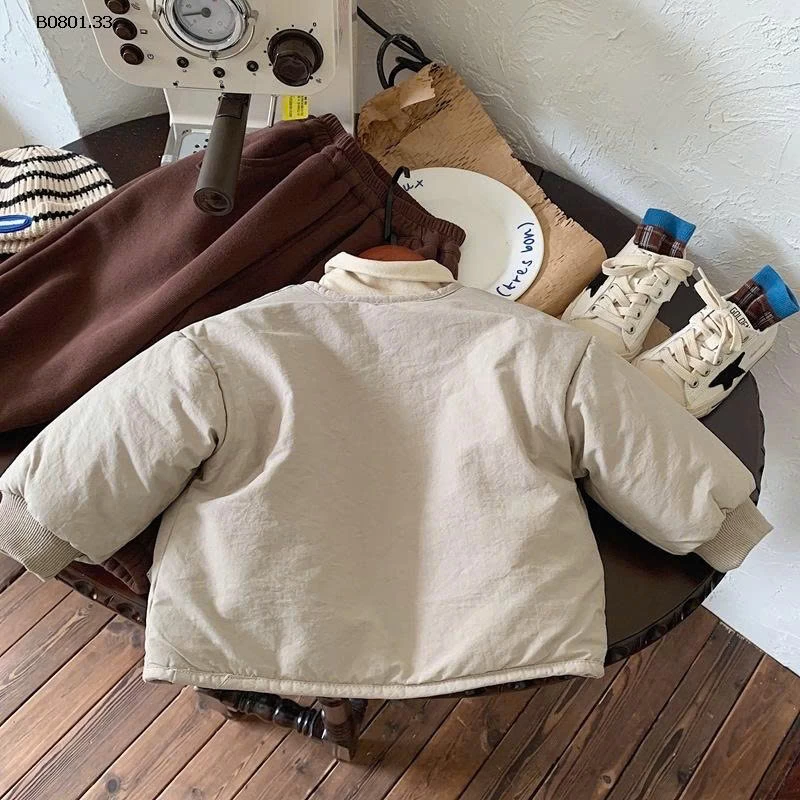 Áo khoác mùa đông cho trẻ em, chất liệu cotton dày dặn- sỉ giá 320k