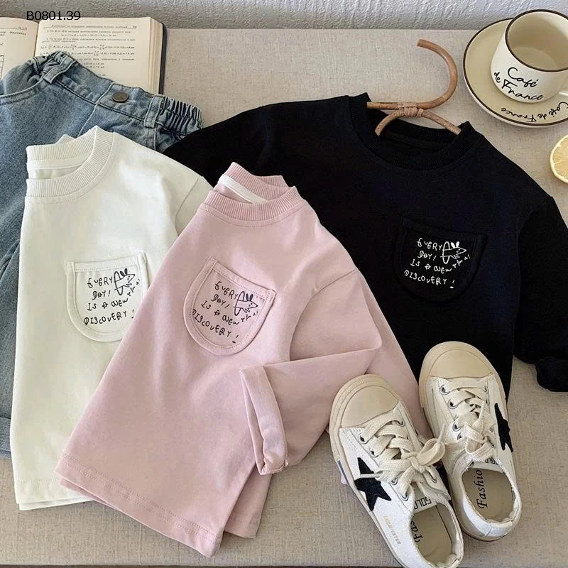 Áo thun dài tay Bora cho bé trai kiểu Hàn Quốc cho bé  - sỉ giá 148k