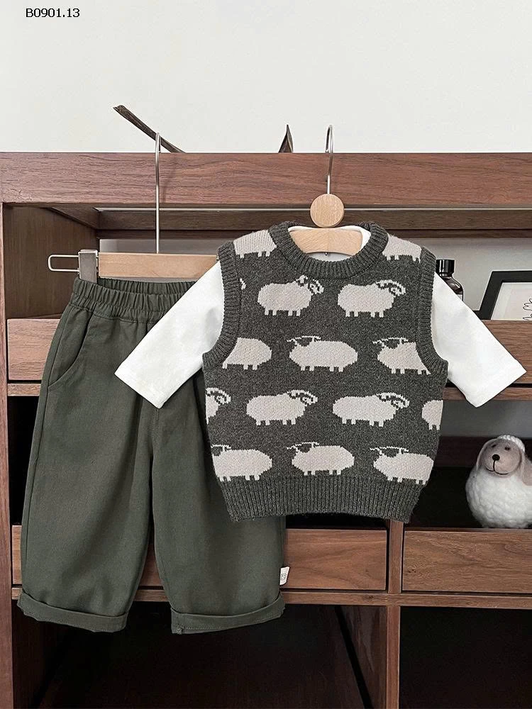 ÁO GILE LEN CỪU CHO BÉ YÊU -sỉ 125k