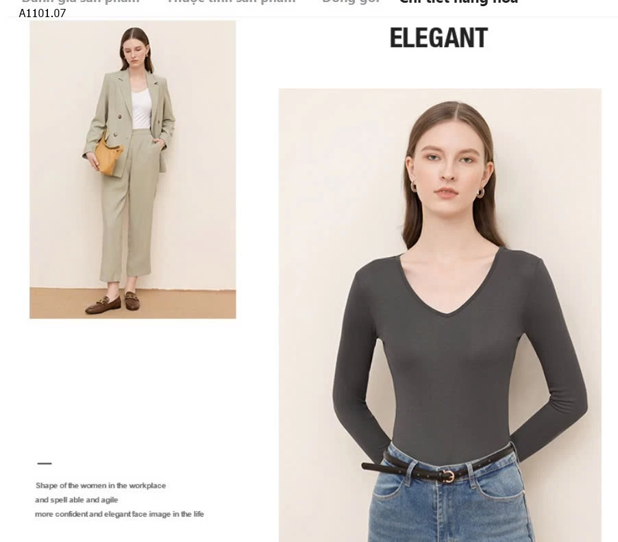 ÁO  CANVAUS CỔ V- sỉ 170k