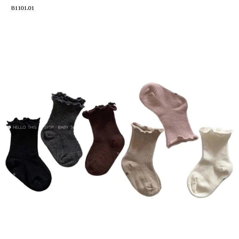  SET 10 ĐÔI TẤT HÀN -Giá sỉ  69k/1 set 10đ