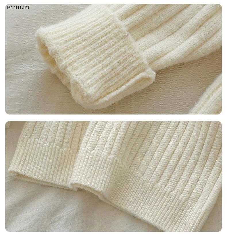 Áo len nữ mùa đông kiểu dáng mới, chống xù lông, chất liệu cao cấp - giá sỉ 275k