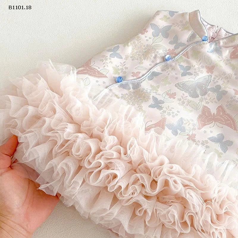 Set Đầm Tết cổ điển cho bé gái- giá sỉ 335k