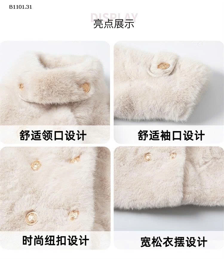 ÁO KHOÁC LÔNG CHO BÉ QCCC-Giá sỉ 330k