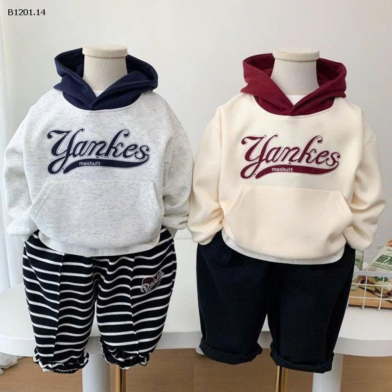 HOODIE TÚI TRƯỚC PHỐI MÀU MŨ- sỉ 140k