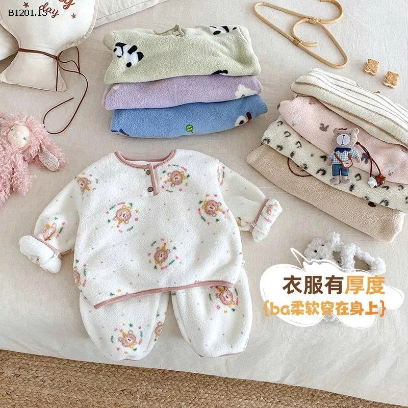 BỘ NGỦ LÔNG CỪU CHO BÉ - sỉ 165k