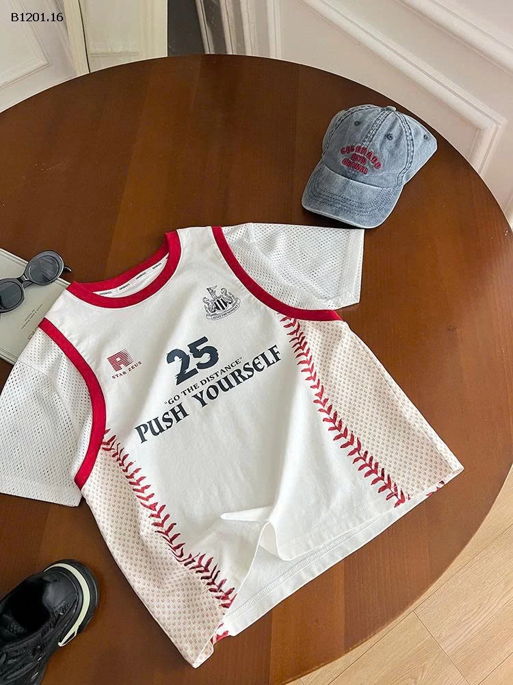 ÁO PHÔNG TAY LƯỚI CHO BÉ TRAI HÃNG AMBB -Giá sỉ  sz 90-150: 148k sz 160: 157k sz 170: 169k 