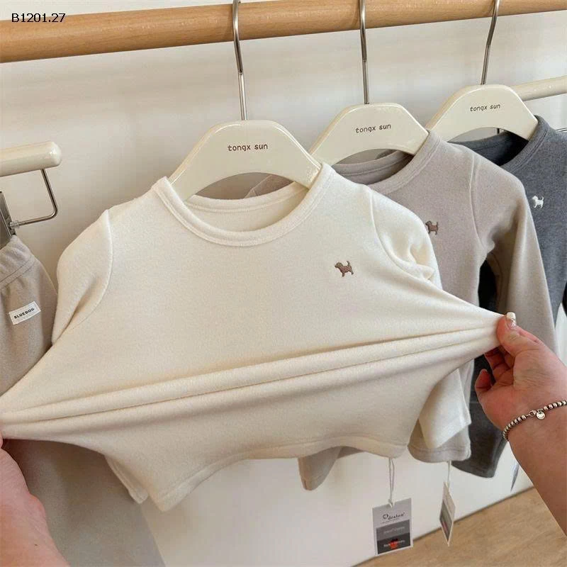 BỘ NỈ BÔNG BLUEDOG CHO BÉ - sỉ 123k