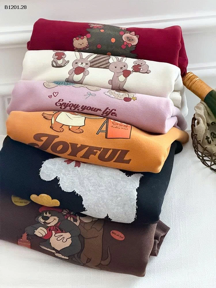 Áo ấm áp lót lông cừu và dày dặn dành cho trẻ em đón giao thừa nhà AMBB- sỉ giá  sz 90-150: 184k sz 160 : 205k sz 170 : 220k