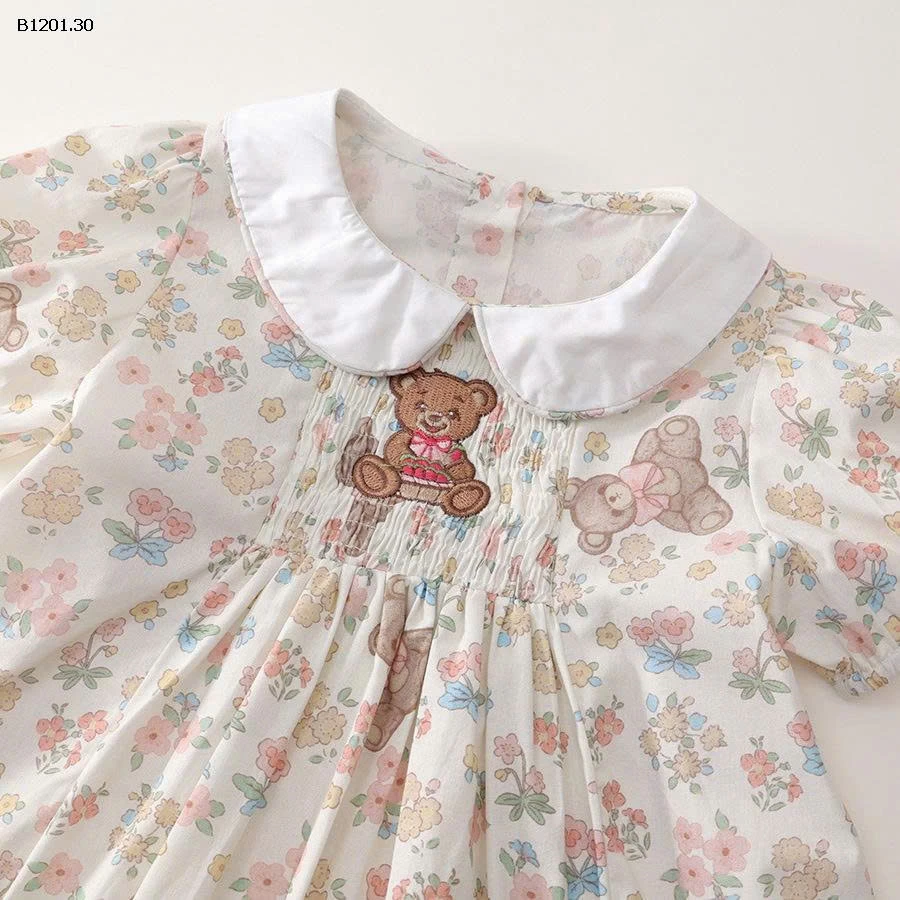 ĐẦM HOA 2 DÂY PREMIUM QCCC-Giá sỉ 143k