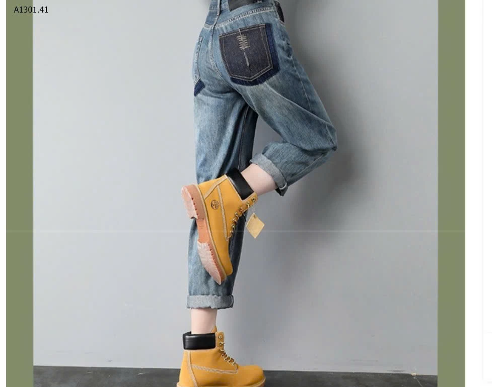 QUẦN JEAN BOYFRIEND LƯNG CAO - sỉ 158k