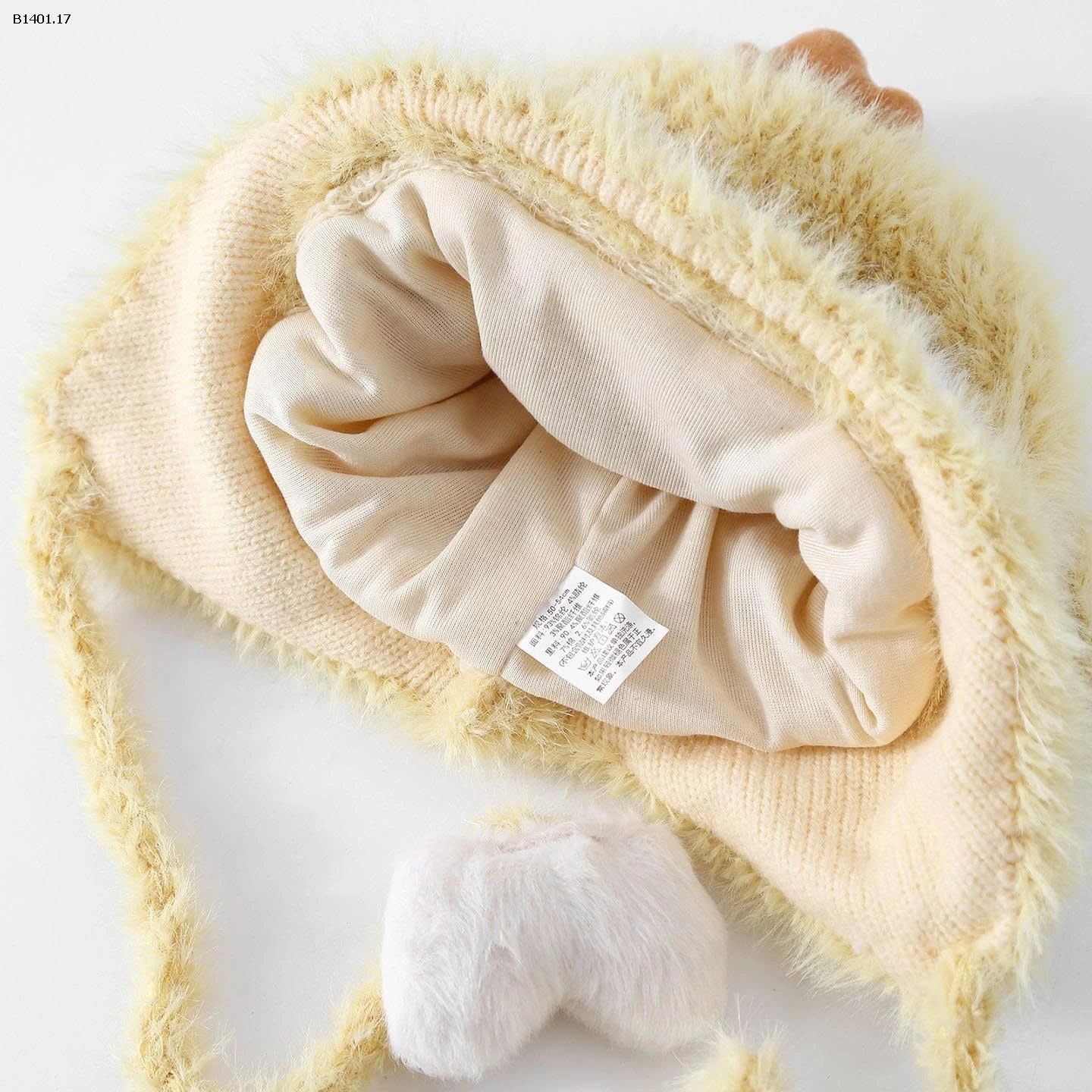 MŨ LÔNG ĐỘNG VẬT CUTE- sỉ 110k