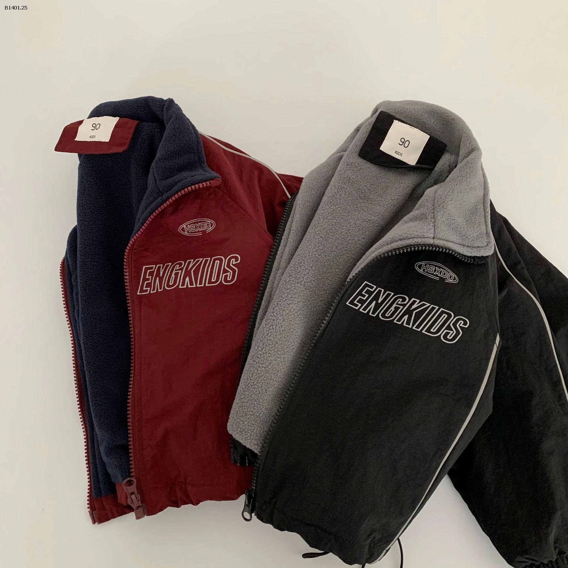 ÁO KHOÁC LÓT LÔNG CHO BÉ NHÀ MAIBAO -  sỉ 270k